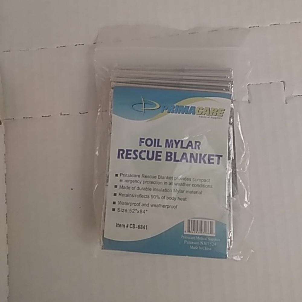 Foil Mylar Resue Blanket